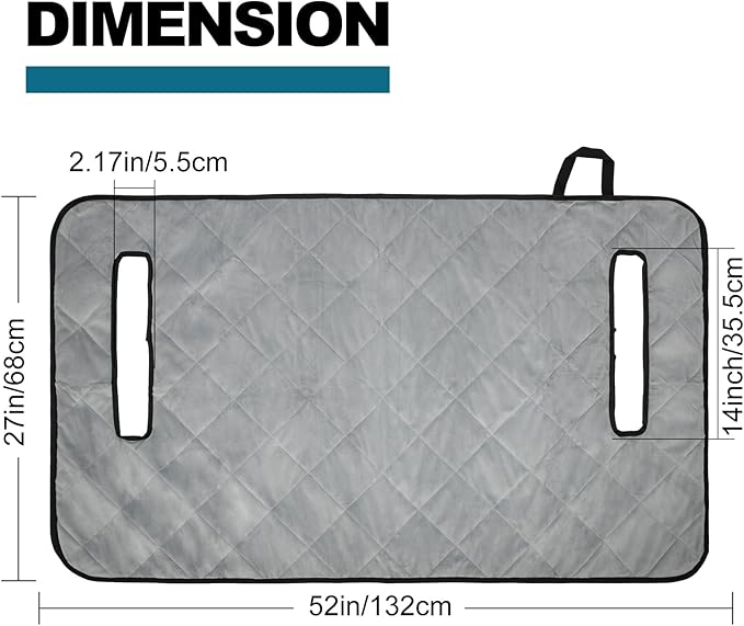 Golf Cart Seat Covers - 51'' x 31'' Winter Golf Cart Seat Blanket Towel Fits Most 2-Person Club Cars with Armrests for EZGO DS Precedent TXT RXV