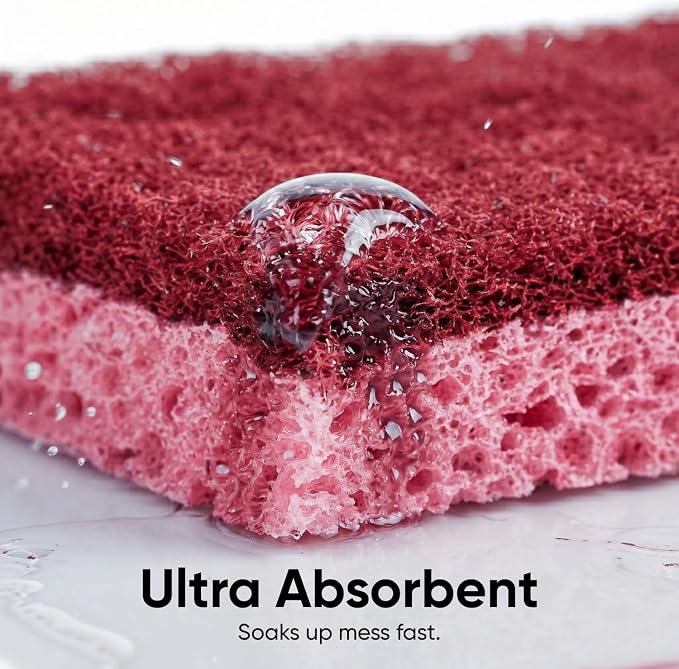 Non-Scratch Cellulose Sponge Kitchen Scrub Sponge - Image 5