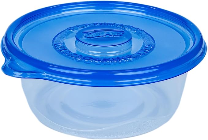 Glad GladWare Big Bowl Food Storage Containers, 48 Oz, 6-Pk | Lock-tight seal - Image 5