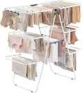 SONGMICS Clothes Drying Rack, Foldable 3-Level Laundry Rack, Free-Standing by Unknown