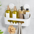 LEVERLOC Shower Caddy Suction Cup, Shower Organizer Removable Bathroom Shelf by LEVERLOC