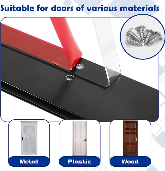 Gisafai 6 Pack 36 Inch Door Sweep, Aluminum Mouse Stopper Seal Strip | Rodent - Image 3