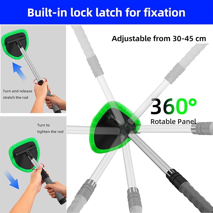 desin Windshield Cleaning Tool, Car Window Cleaner Windshield Cleaner - Image 3