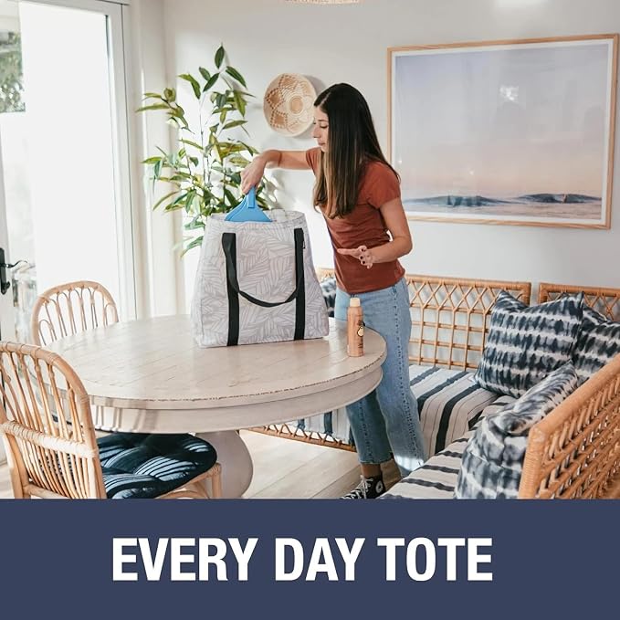 CleverMade Storage Tote - 42L - Transparent | Load Groceries - Image 2