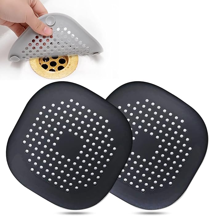 Bovinde Hair Drain Catcher, Square Cover by Bovinde