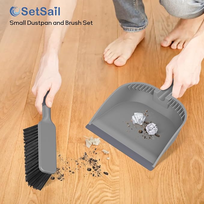 SetSail Small Dustpan and Brush Set - Image 7