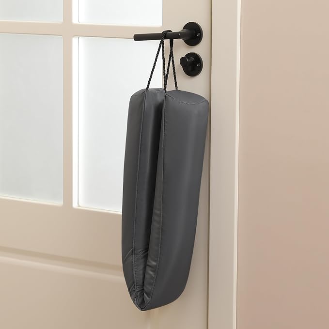 Sunolga Resistant Door Draft Stopper, Removable Washable Cover, Blocks Hot and - Image 5