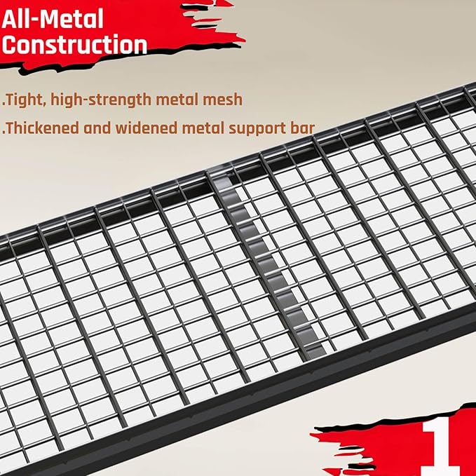 30" Deep Heavy Duty Garage Shelving Units, 68" Wide Storage Shelves,4-Tier Metal Garage Shelves, Kitchen Shelf,Large Storage Rack,Industrial Shelving for Shop, 68" W x 30" D x 68" H,2 Pack