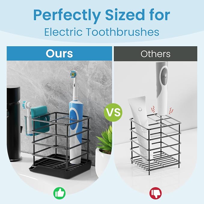 Toothbrush Holders, Bathroom Storage Organizer - Image 5