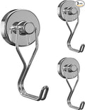 Tohoer Magnetic Hooks, 100LBS Neodymium Magnets Hook Heavy Duty by Tohoer