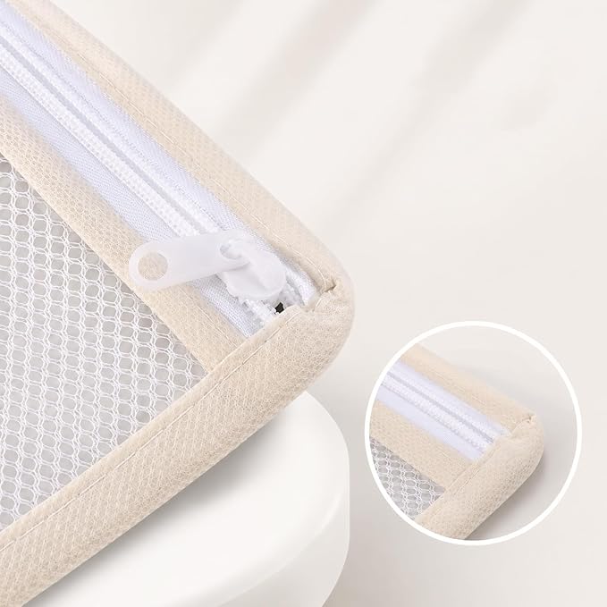 3 PCS Laundry Bags Mesh 15 × 11 Inch Hanging Laundry Bag Mesh Wash Bags Garment - Image 3