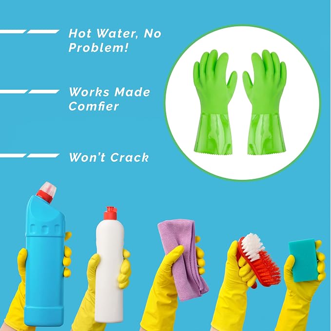 Ultimate Rubber Household PVC Gloves - Image 8
