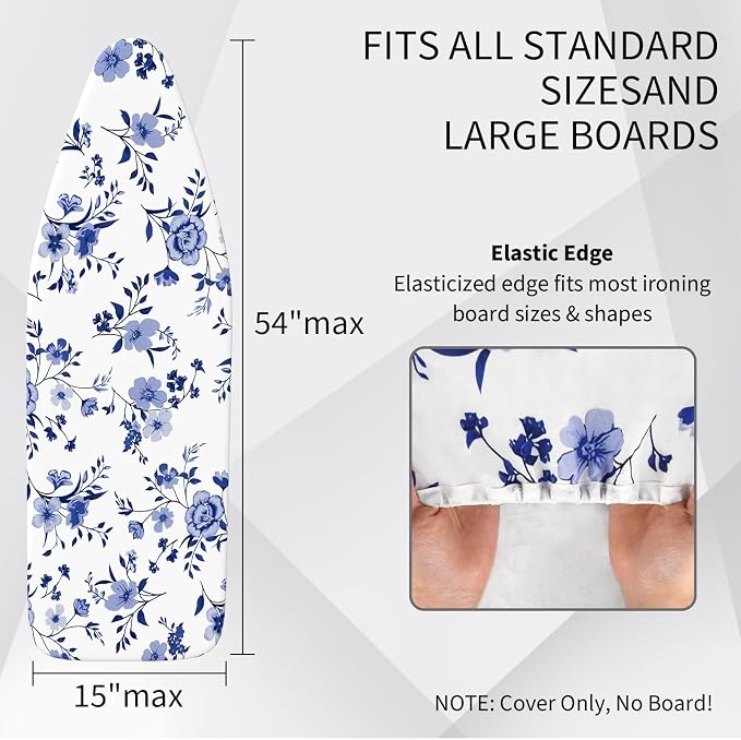 Floral Ironing Board Cover and Pad - Image 2