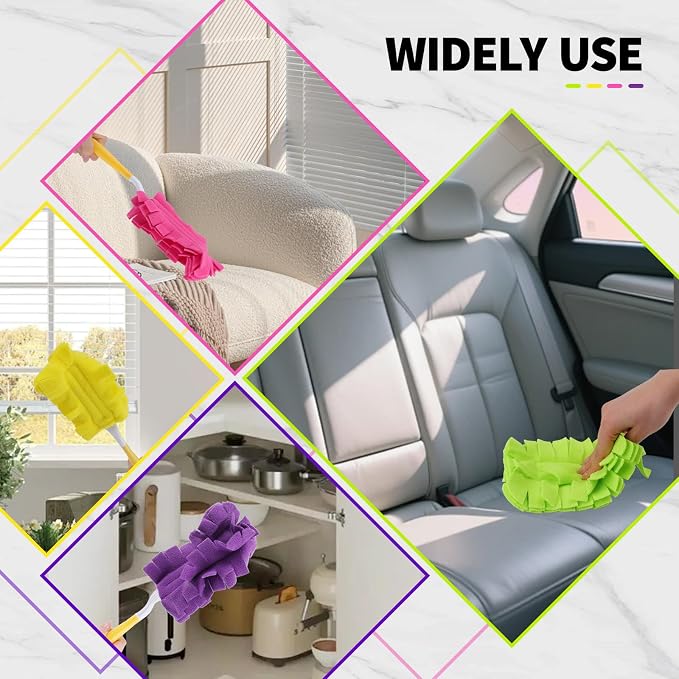 8 Pack Reusable Duster Pads Compatible - Image 6