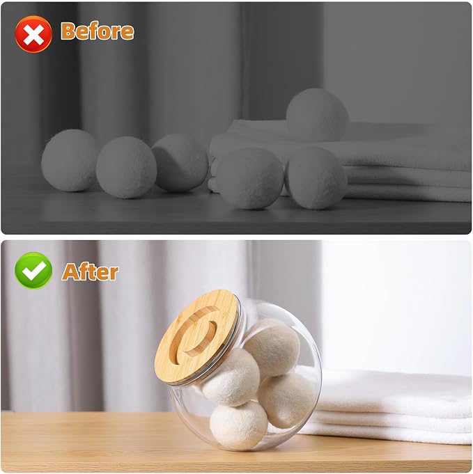 Laundry Pod Container, Dryer Ball Holder Dispenser, Laundry Room Organization - Image 6