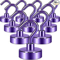 Neosmuk Magnetic Hooks, 40lb Heavy Duty, 10 Pack by Neosmuk