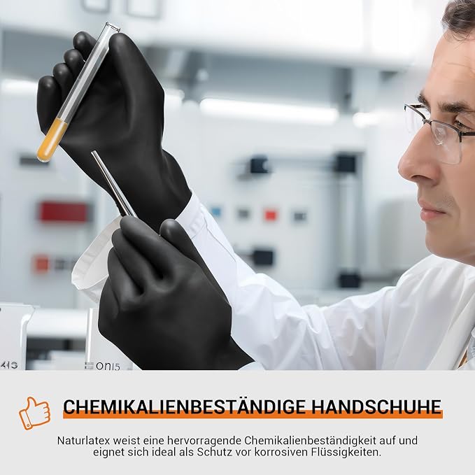 ThxToms Chemical Resistant Gloves, Puncture Resistant, Latex | Heavy Duty - Image 4