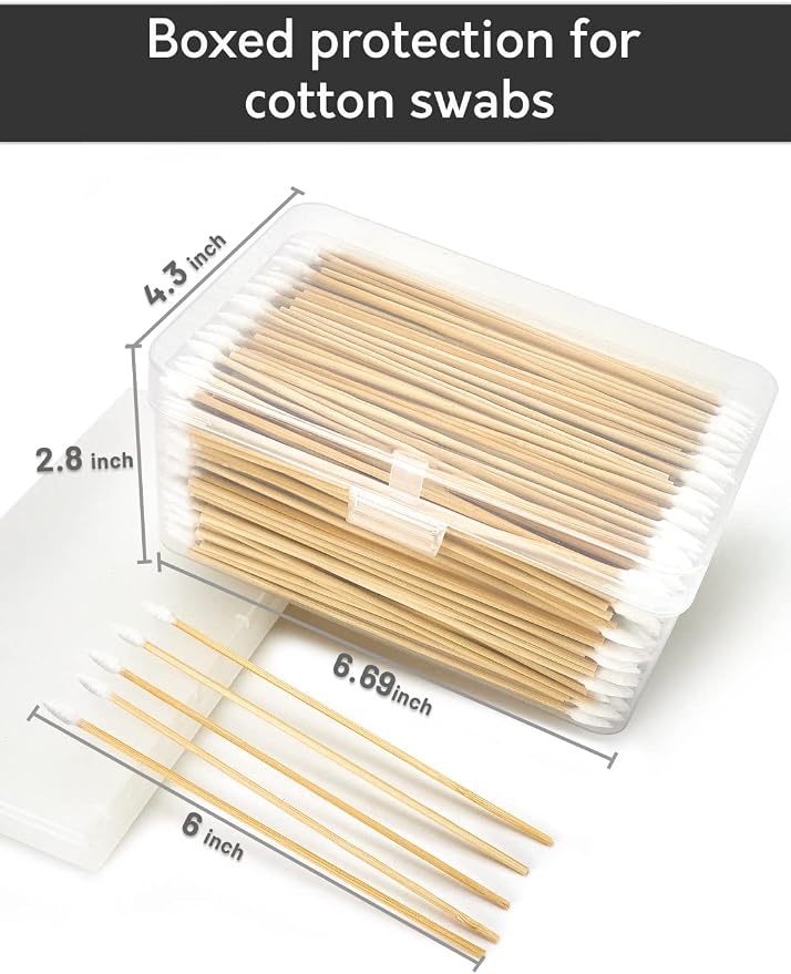 PINGMIC Gun Cleaning Swabs, Precision Cleaning, Pointed Tips - Image 6