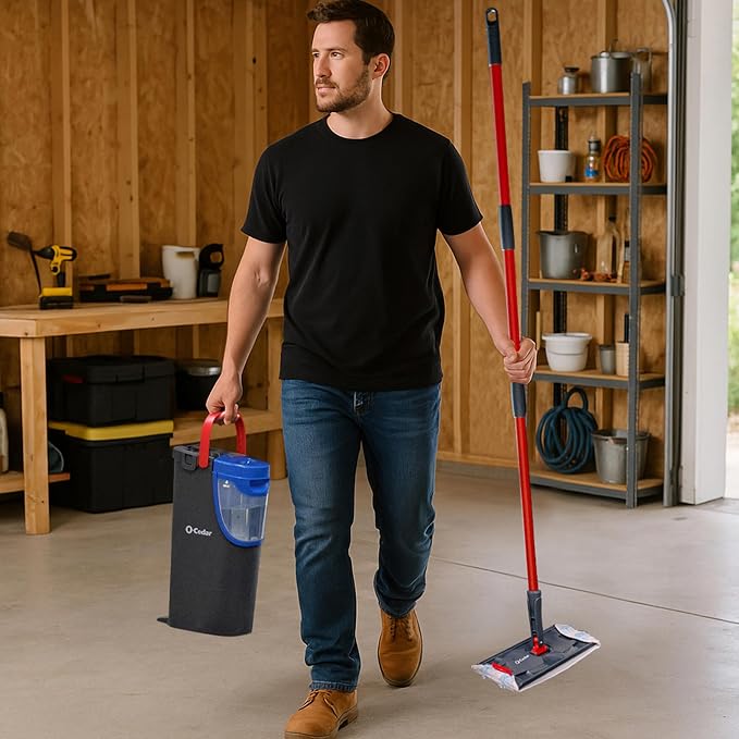 O-Cedar Genuine H2prO Mop Pad Replacement | Microfiber Refill | Machine - Image 10