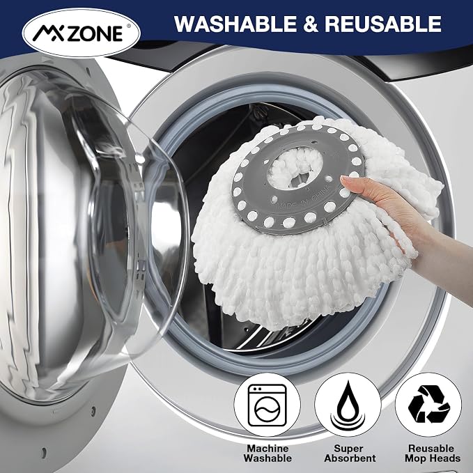 Round Spin Mop Replacement Heads - Image 7