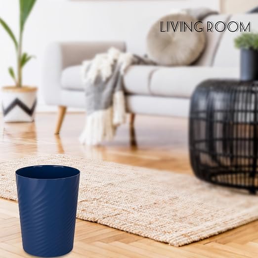 UUJOLY Plastic Small Bathroom Trash Can Wastebasket Garbage Can, Laundry Room - Image 6