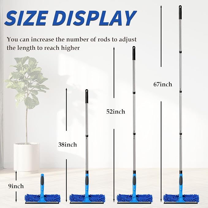 67" Window Squeegee for Window Cleaning - Image 3