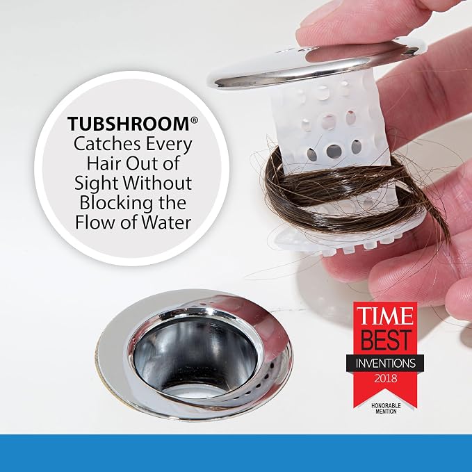 TubShroom Bathtub Drain Protector and Hair Catcher - Image 6