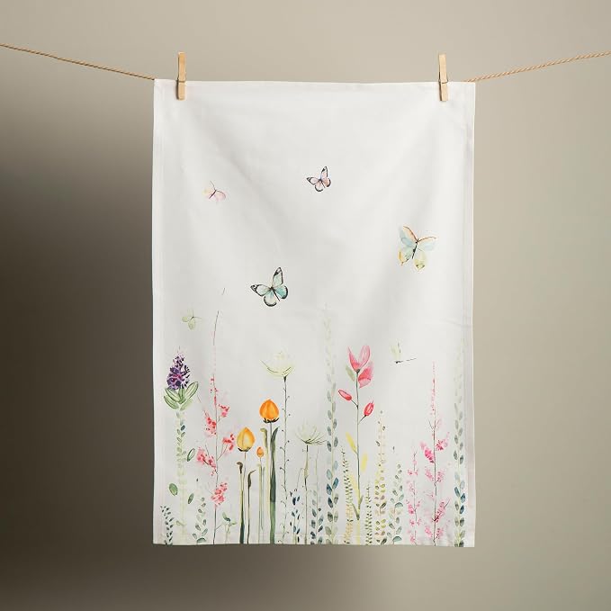 Maison d' Hermine Kitchen Towels Set of 3 Reusable 100% Cotton 27.50" x 20" - Image 8