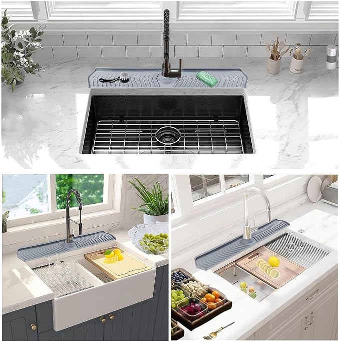 Large Size Kitchen Sink Splash Guard - Image 3