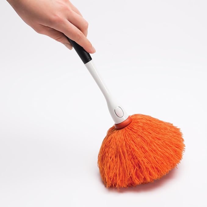 OXO Good Grips Microfiber Delicate Duster | Traps dust without chemicals - Image 4