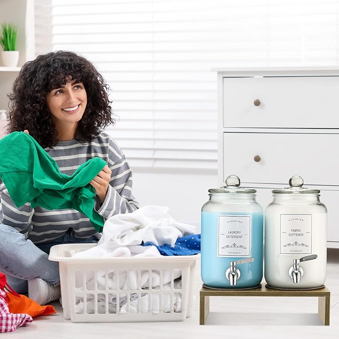 2-Pack Glass Laundry Detergent Dispenser - Image 3