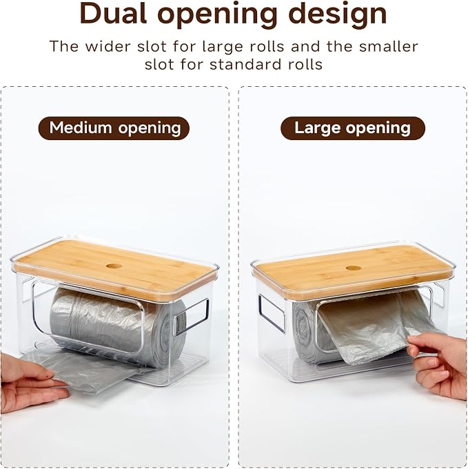 2-Pack Trash Bag Holder, Trash Bag Dispenser - Image 4