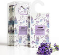 MYARO 12Pcs Lavender Sachets Hanging Car Air Freshener, Closet Deodorizer by MYARO