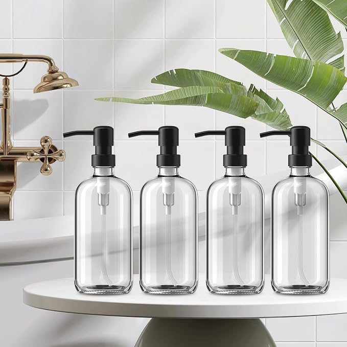 GMISUN Glass Soap Dispenser - Image 4