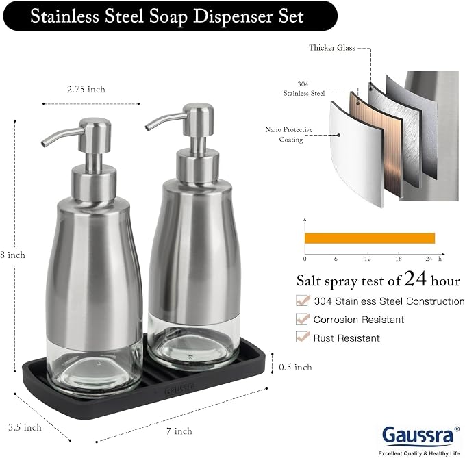 Gaussra Kitchen Soap Dispenser - Image 3