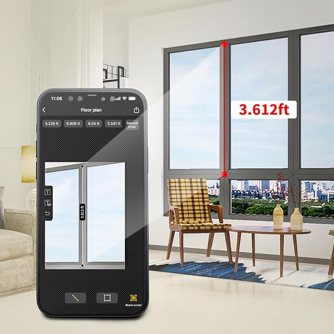ACEGMET S9 229ft/70m Laser Measuring Tool - Image 4