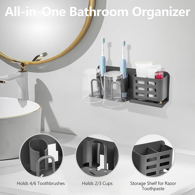 Electric Toothbrush Holder Wall Mounted - Image 2