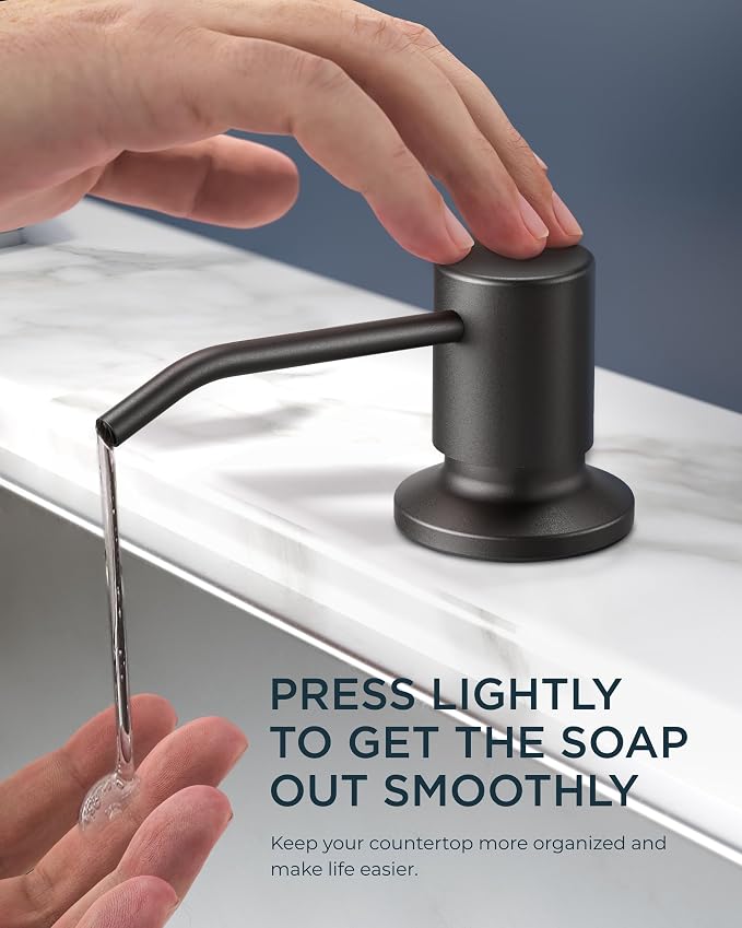 FORIOUS Black Kitchen Faucet - Image 4