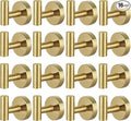 16pcs Gold BathTowel Hooks Robe Coat Bathroom Wall Hook Stainless Steel Heavy by Homagic