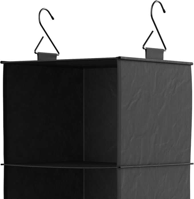 ClosetMaid 3-Shelf Fabric Hanging Closet Organizer - Image 6