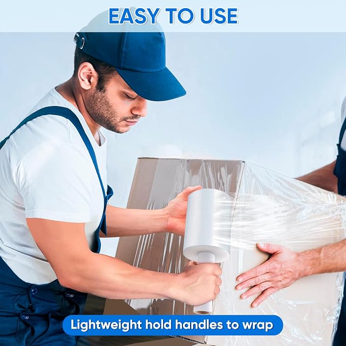 TICONN Stretch Wrap Roll, 5 in x 1000 ft Plastic Wrap - Image 7