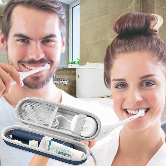 Toothbrush Travel Case for Oral B/Oral-B Pro 1000 1500 5000 7000 & Philips - Image 2