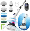 Electric Spin Scrubber, 8 Replaceable Brush Heads by TUYUElectricspinscrubber