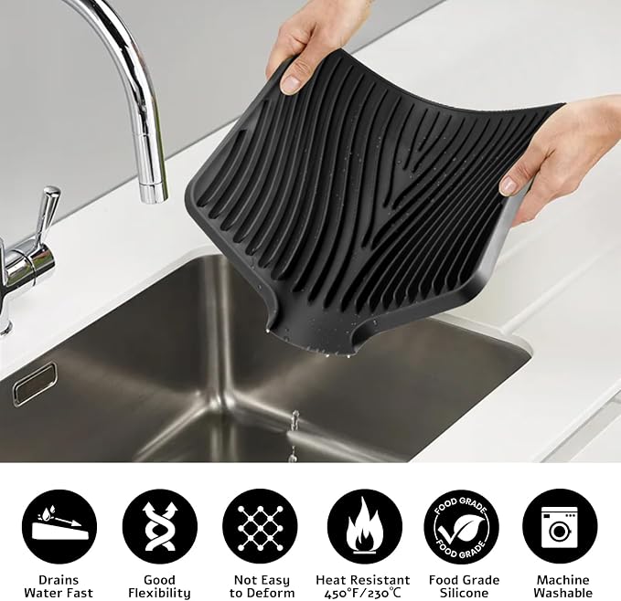 TIKNIK Silicone Dish Drying Mat - Image 5