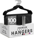 Utopia Home Velvet Hangers, 100 Pack | Luxury Non-Slip Slim Pant & Coat Hangers by UTOPIAHOME
