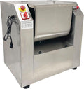 TECHTONGDA Commercial Dough Mixer All Stainless Steel Pizza Dough Mixer 110V Dough Blender Kneading Machine with 50 KG Kneading Capacity and 90 Degree Tilt for Schools Bakeries Restaurants Pizzerias