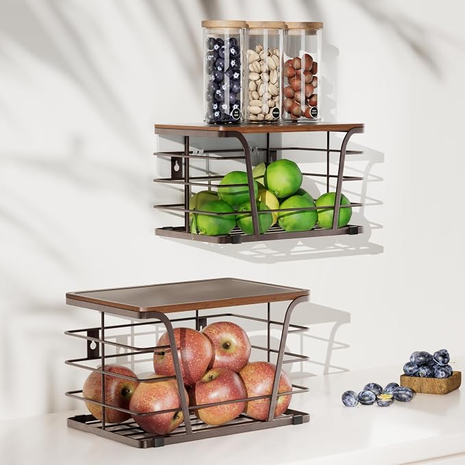 TIDIIABODE Extra Large 2 Pack Potato and Onion Storage Bins, Stackable Storage - Image 4