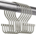 Bathway Shower Curtain Hooks Nickel Shower Curtain Rings by Bathway