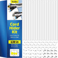 630in Cord Hider Kit, Paintable Cable Raceway, Cord Covers by YesBes