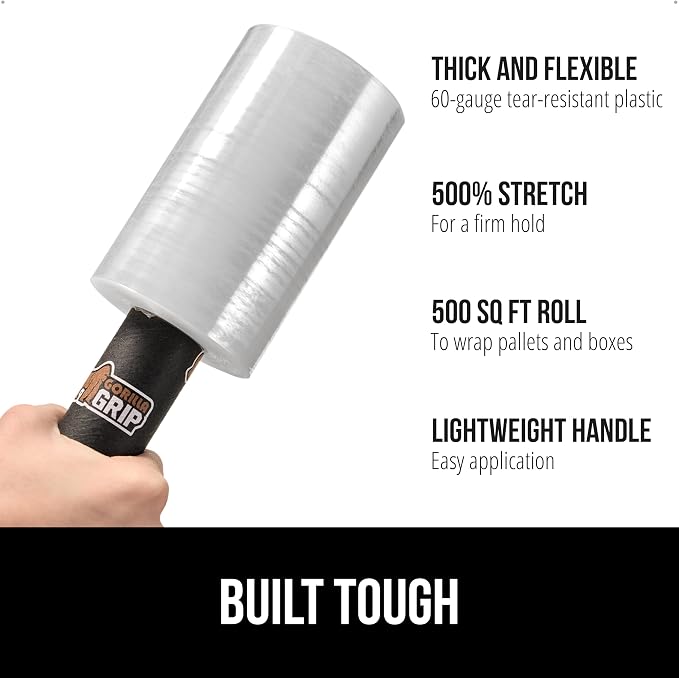 GORILLA GRIP Stretch Film Shrink Wrap - Image 2